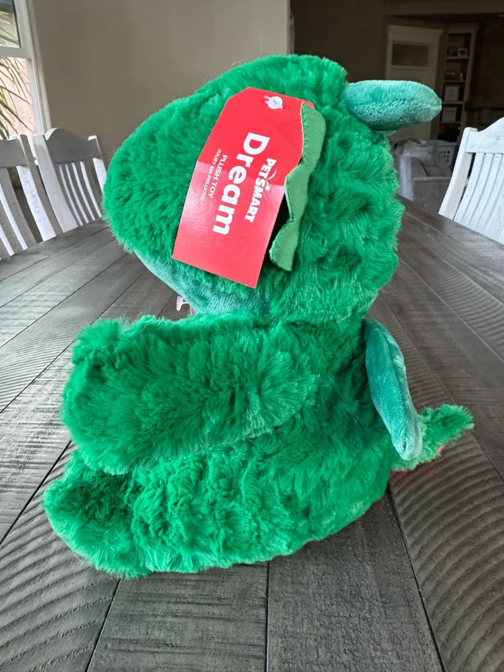 2023 - PetSmart Dream The Dragon Plush Green Toy (NWT)